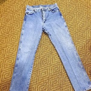 Men's Wrangler Blue Jeans